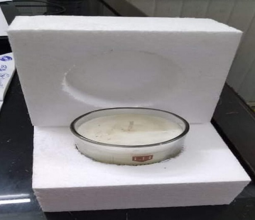 candle packing thermocol candle packing